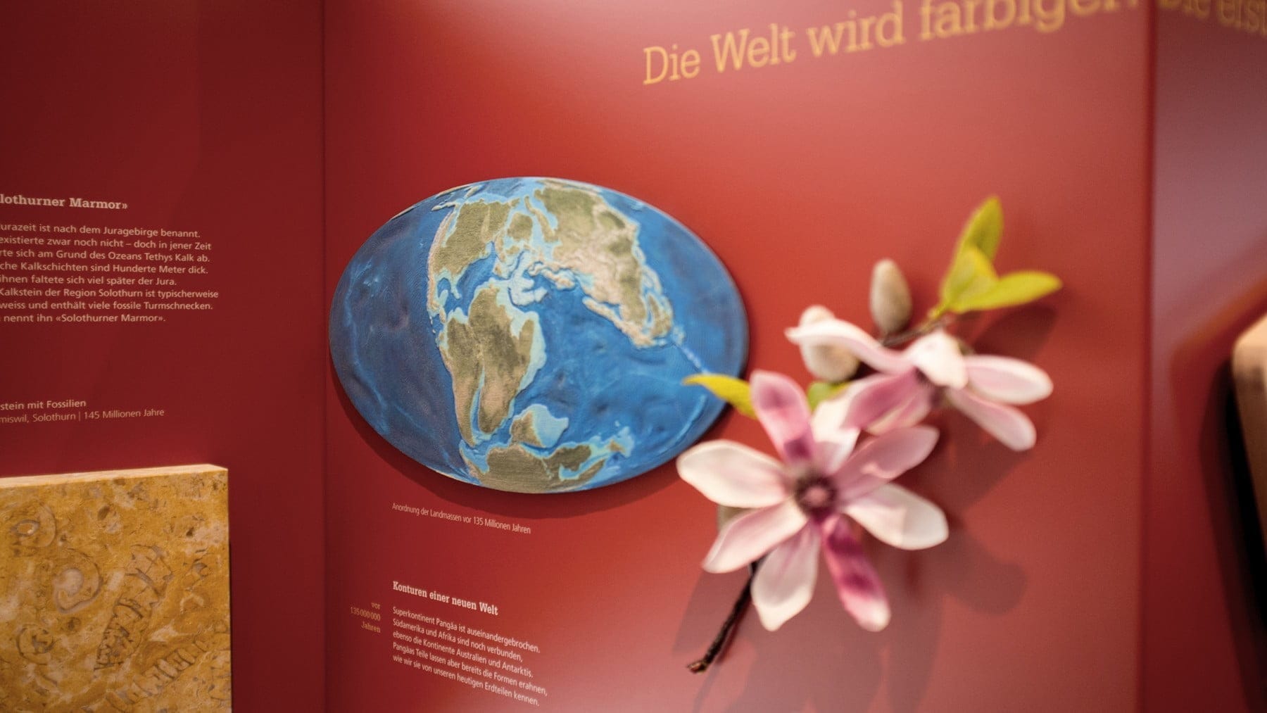 3D-Print, Palaeogeografie, Erde 135ma, ikonaut