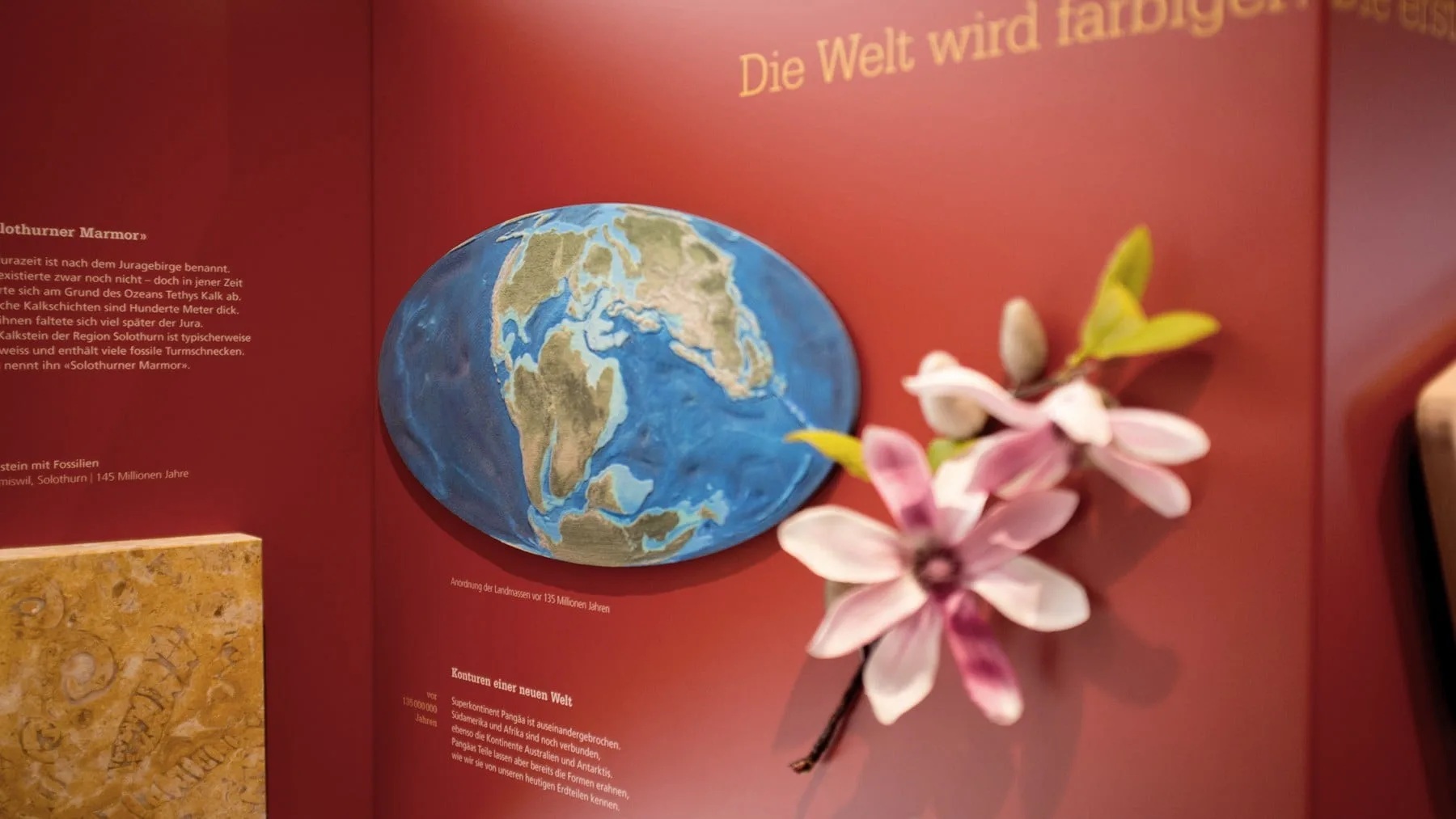 3D-Print, Palaeogeografie, Erde 135ma, ikonaut