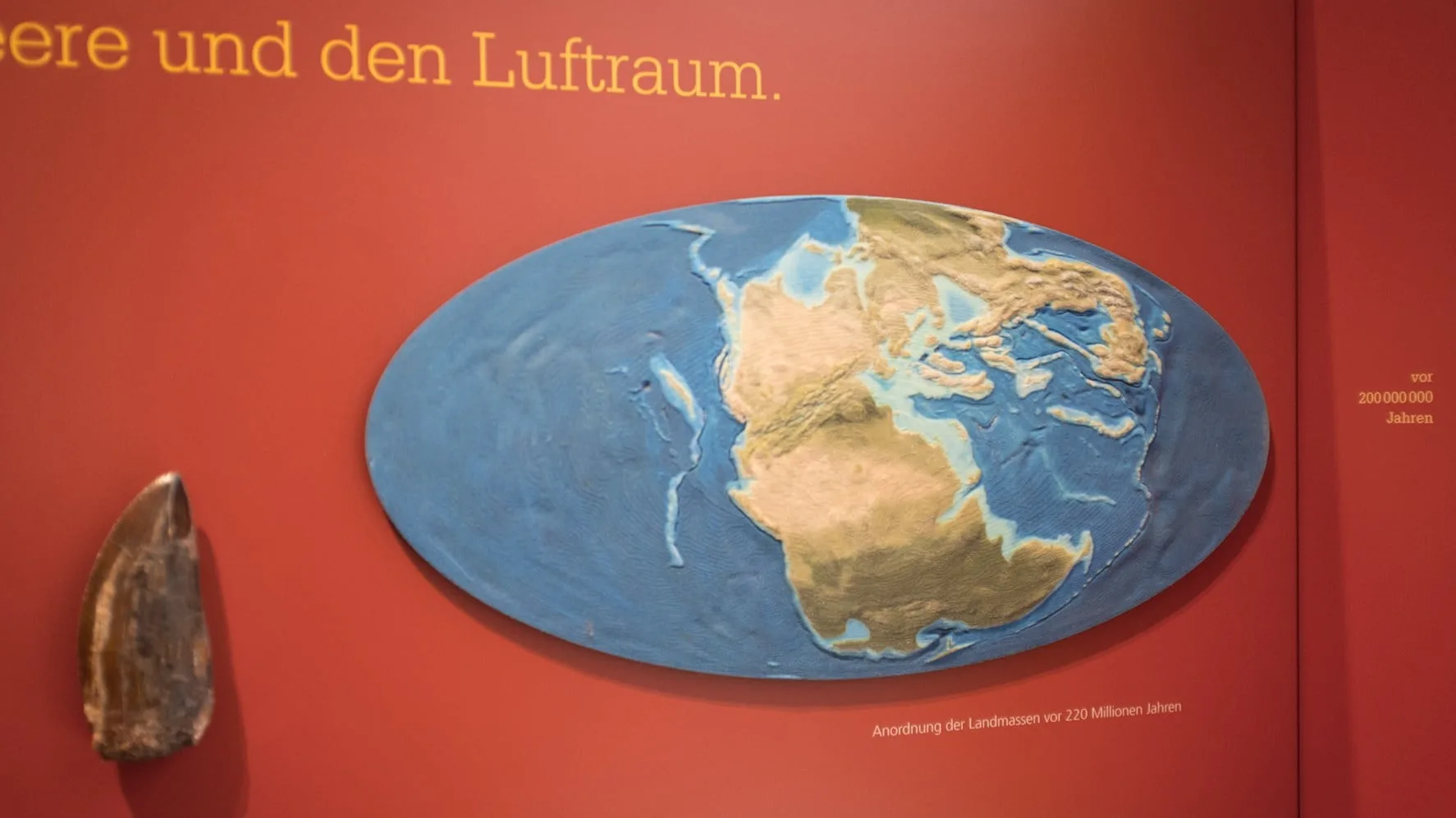 3D-Print, Palaeogeografie, Erde 220ma, ikonaut