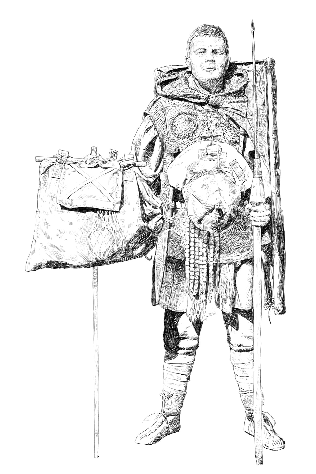 Roemischer Legionaer ikonaut Ruestungen Suits of Armour