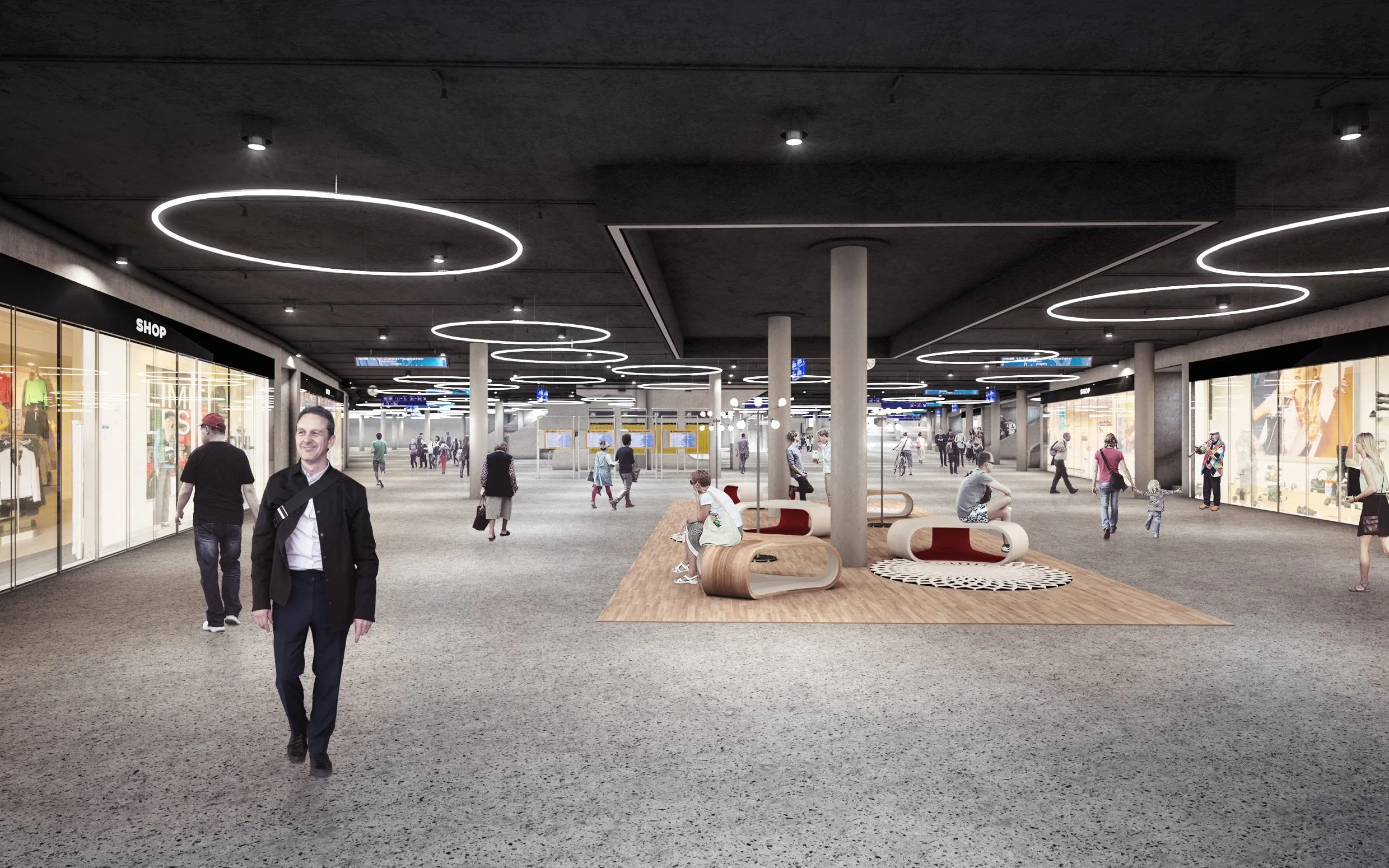 SBB, Bahnhof Bern, PU 02, ikonaut