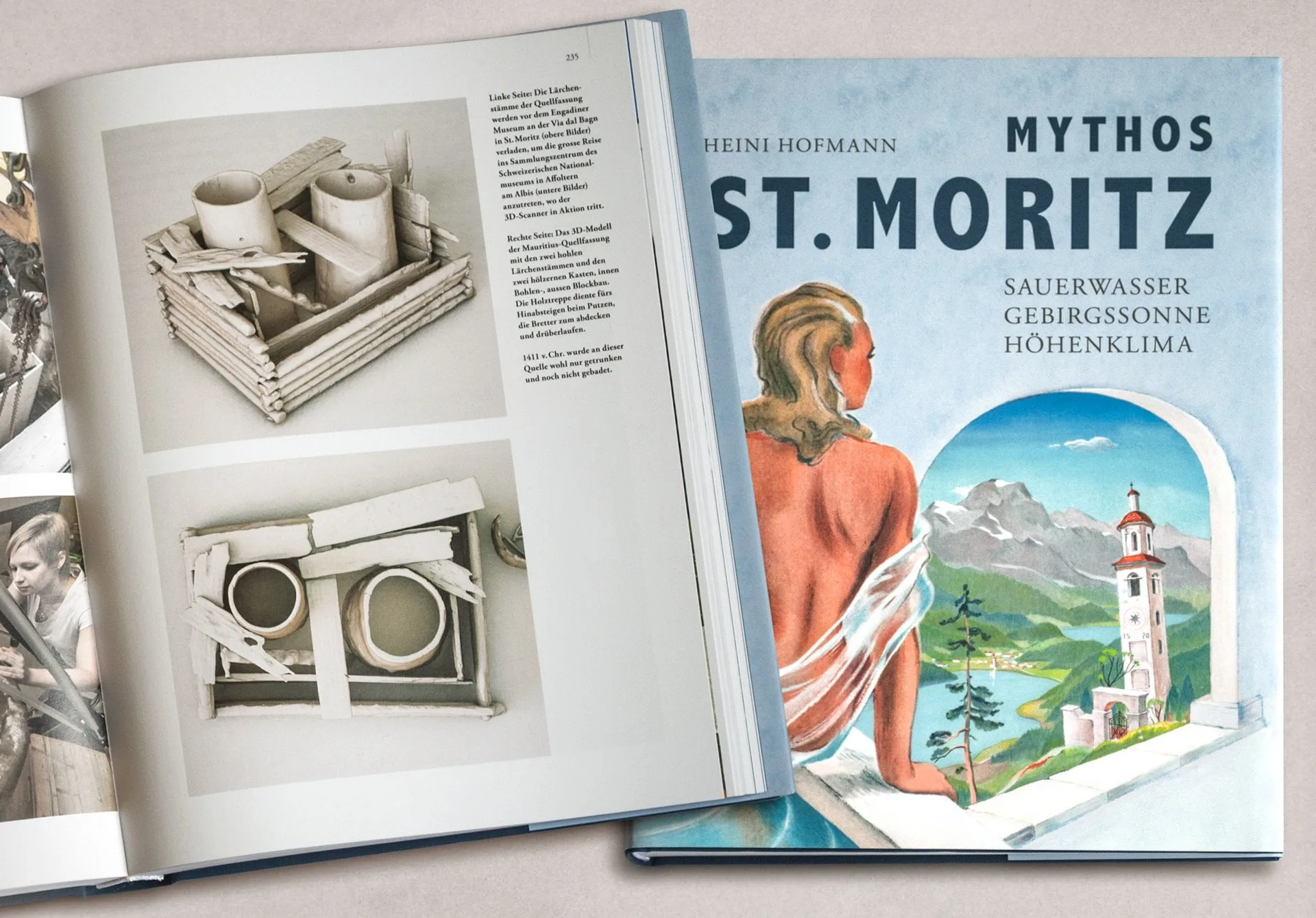 Quellfassung St. Moritz, Buch, ikonaut