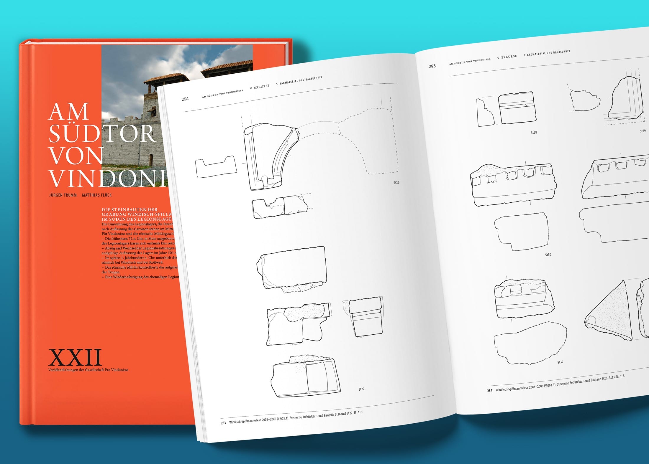 Am Suedtor von Vindonissa, Dokumentation