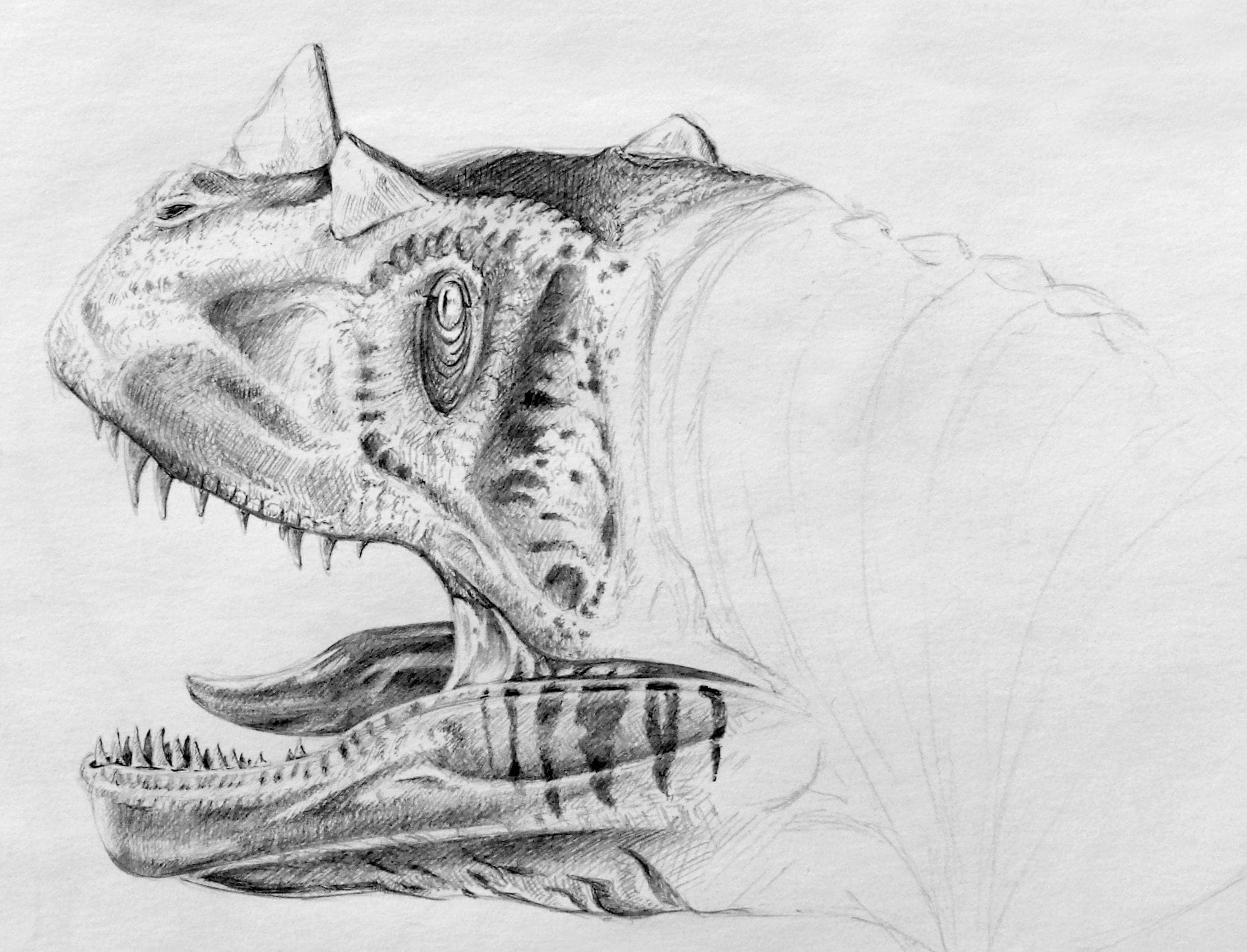 Carnotaurus, Tierstudien, ikonaut