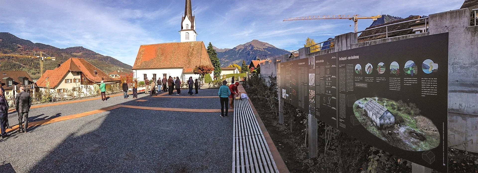 Koenigshof Zizers, Gelaende, ikonaut