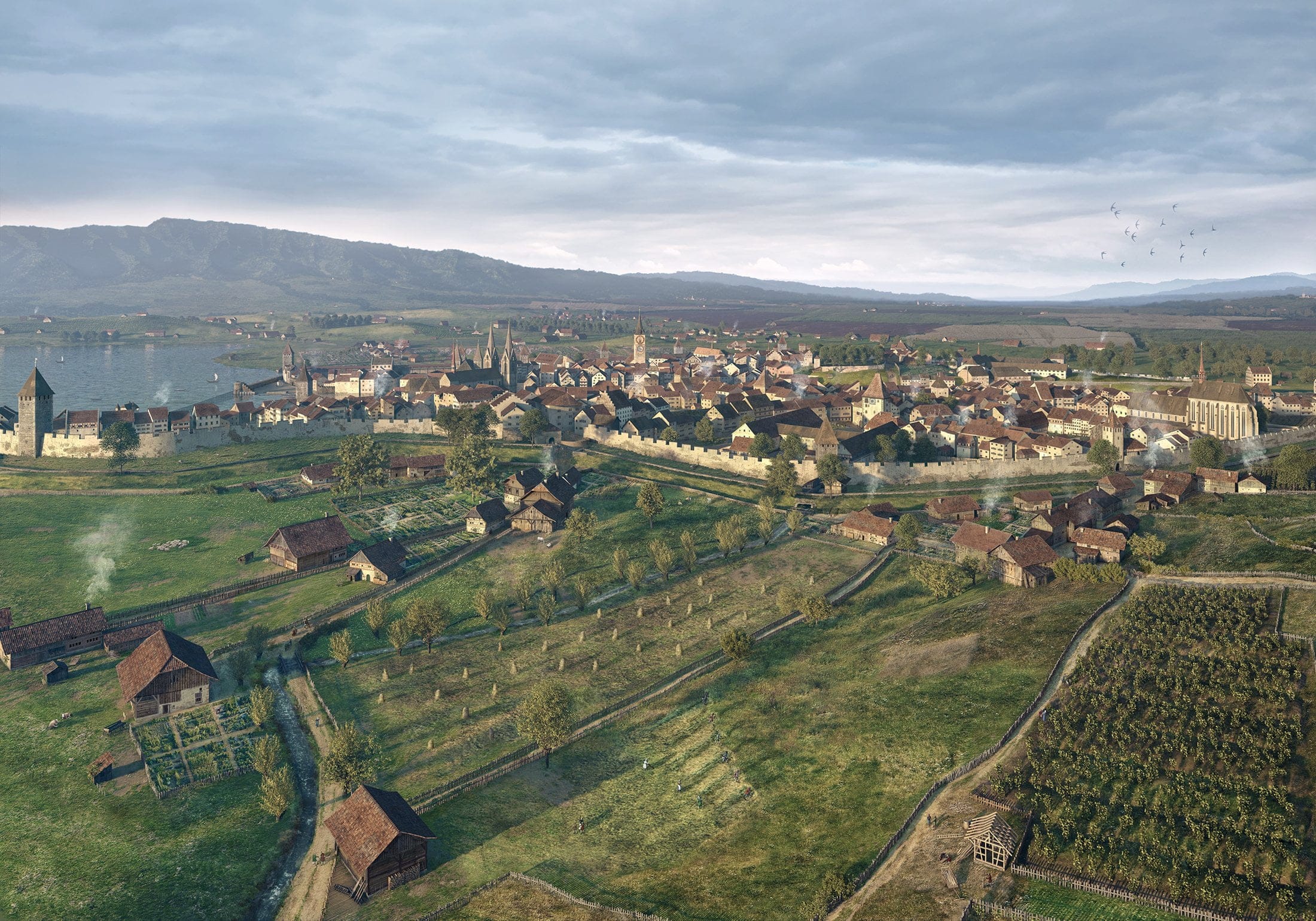 1600, Zuerich, lebensbild, rekonstruktion, ikonaut