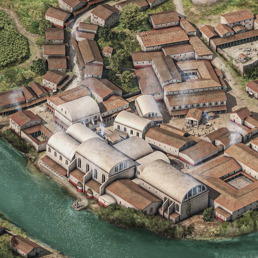 Bäderquartier Baden · ikonaut GmbH · 3DRekonstruktion