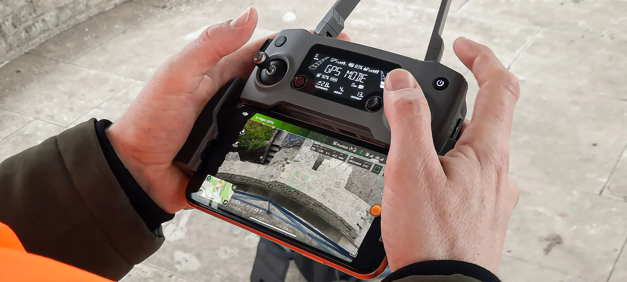 Drohnenaufnahme, Curia, ikonaut