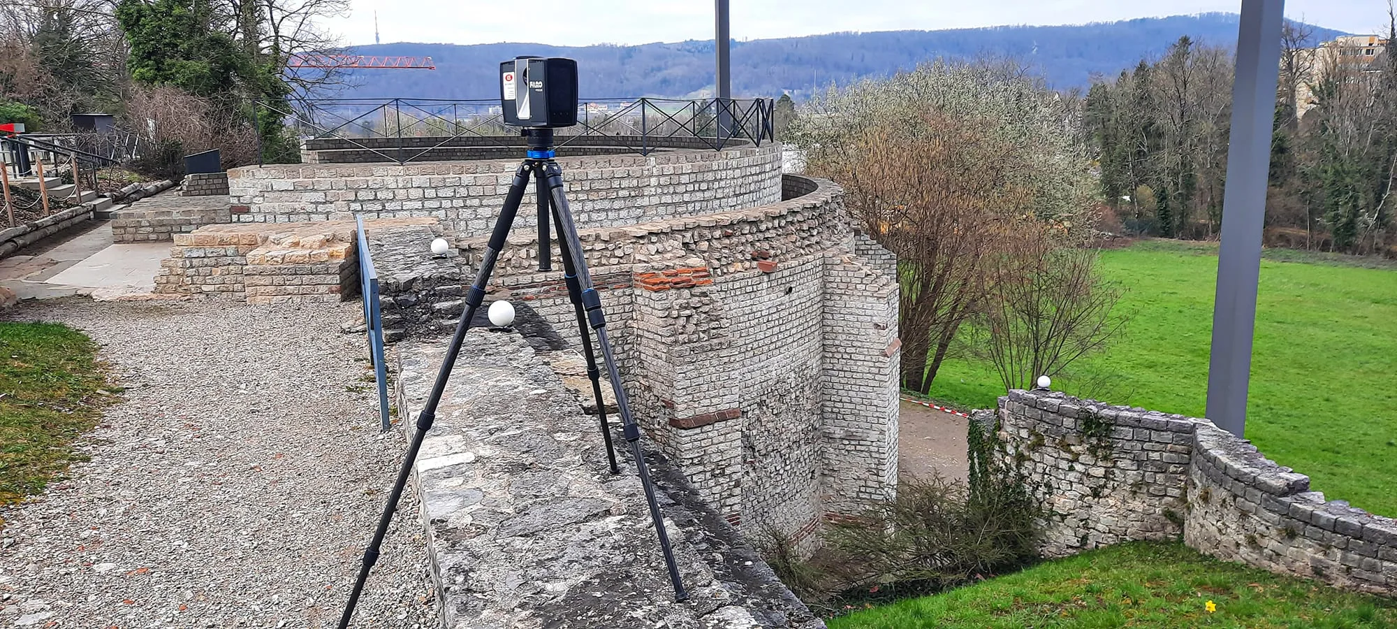 Laserscaner Curia, ikonaut