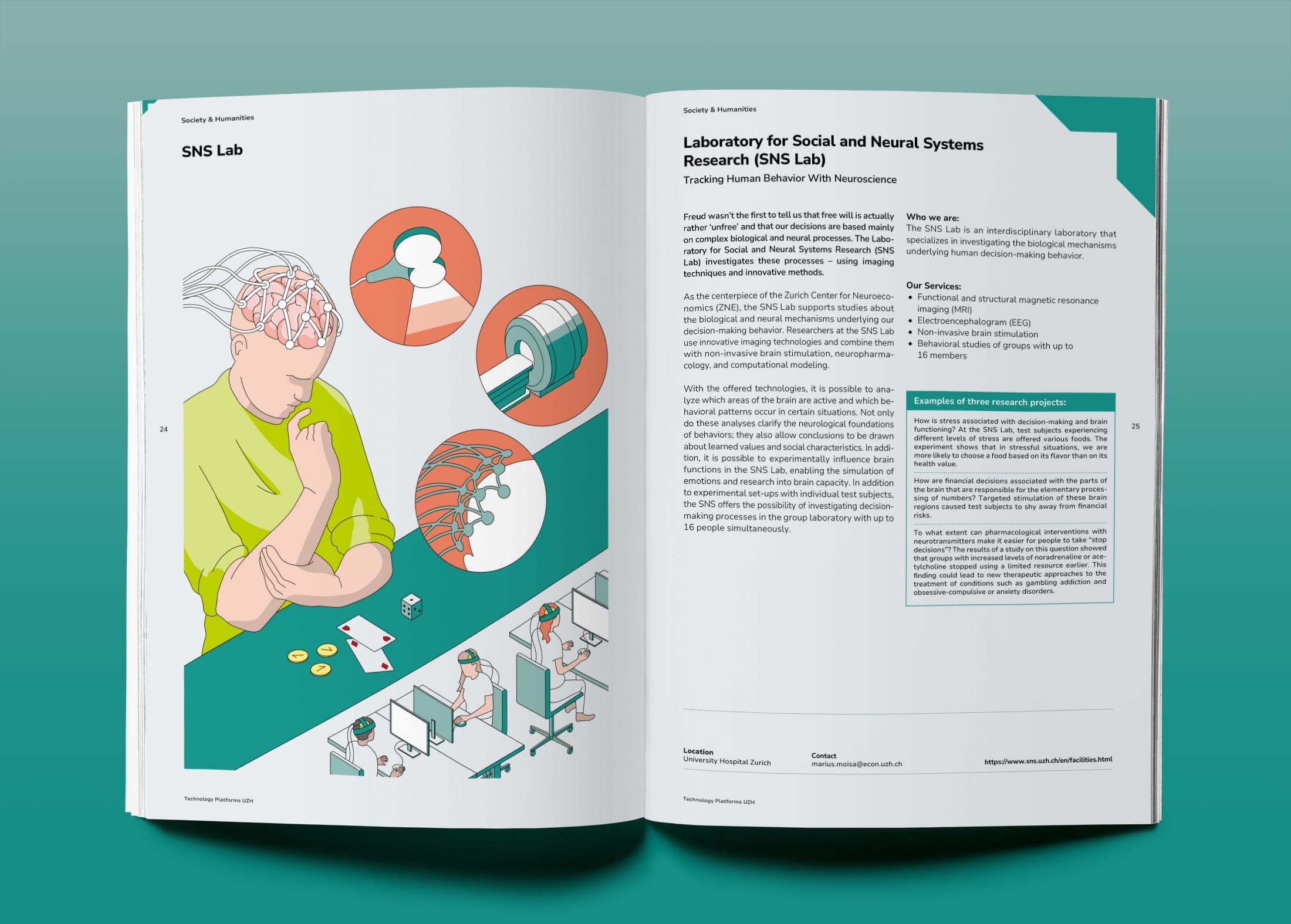 Technologieplattformen UZH, SNS Lab, ikonaut