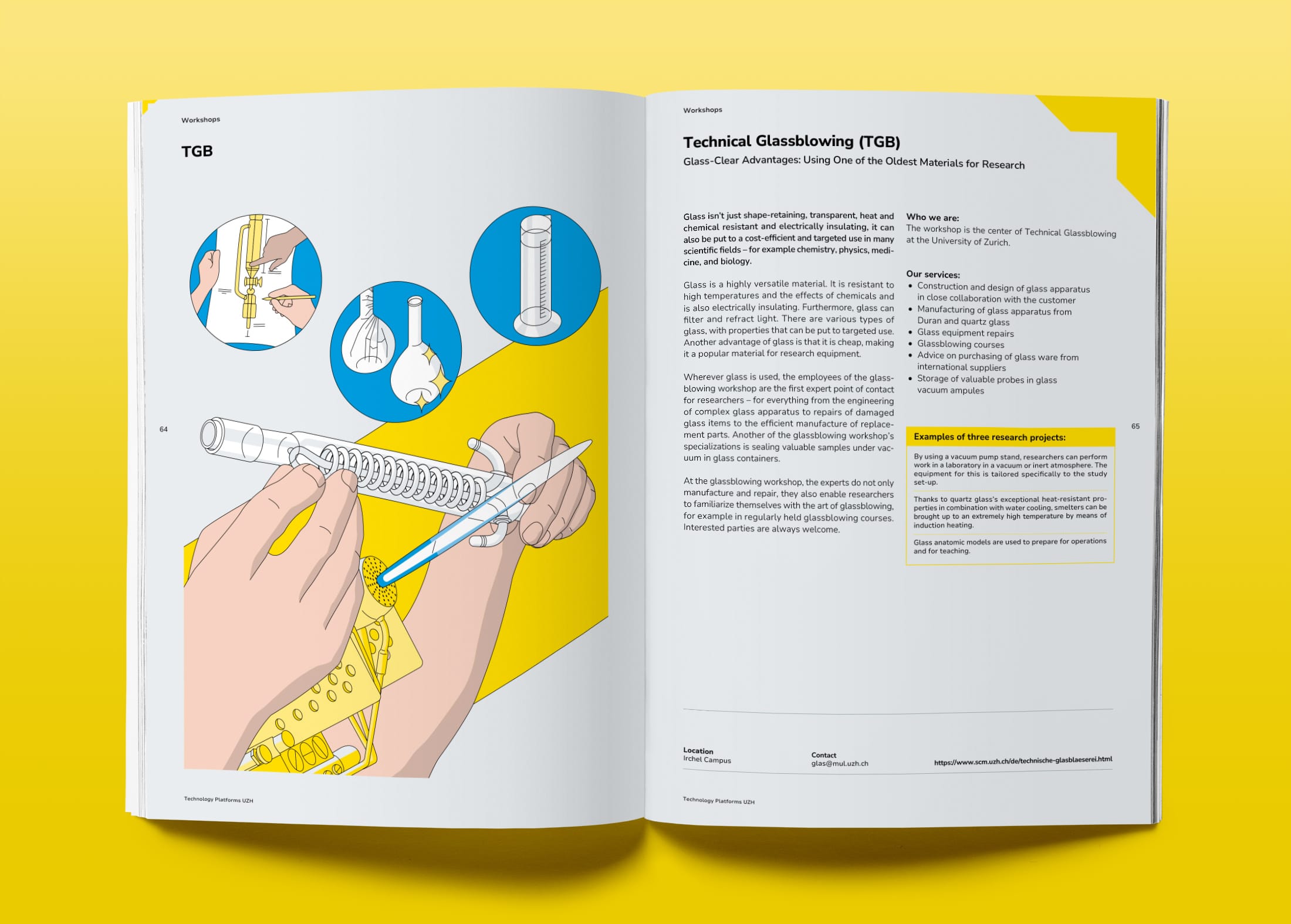 Technologieplattformen UZH, TGB, ikonaut
