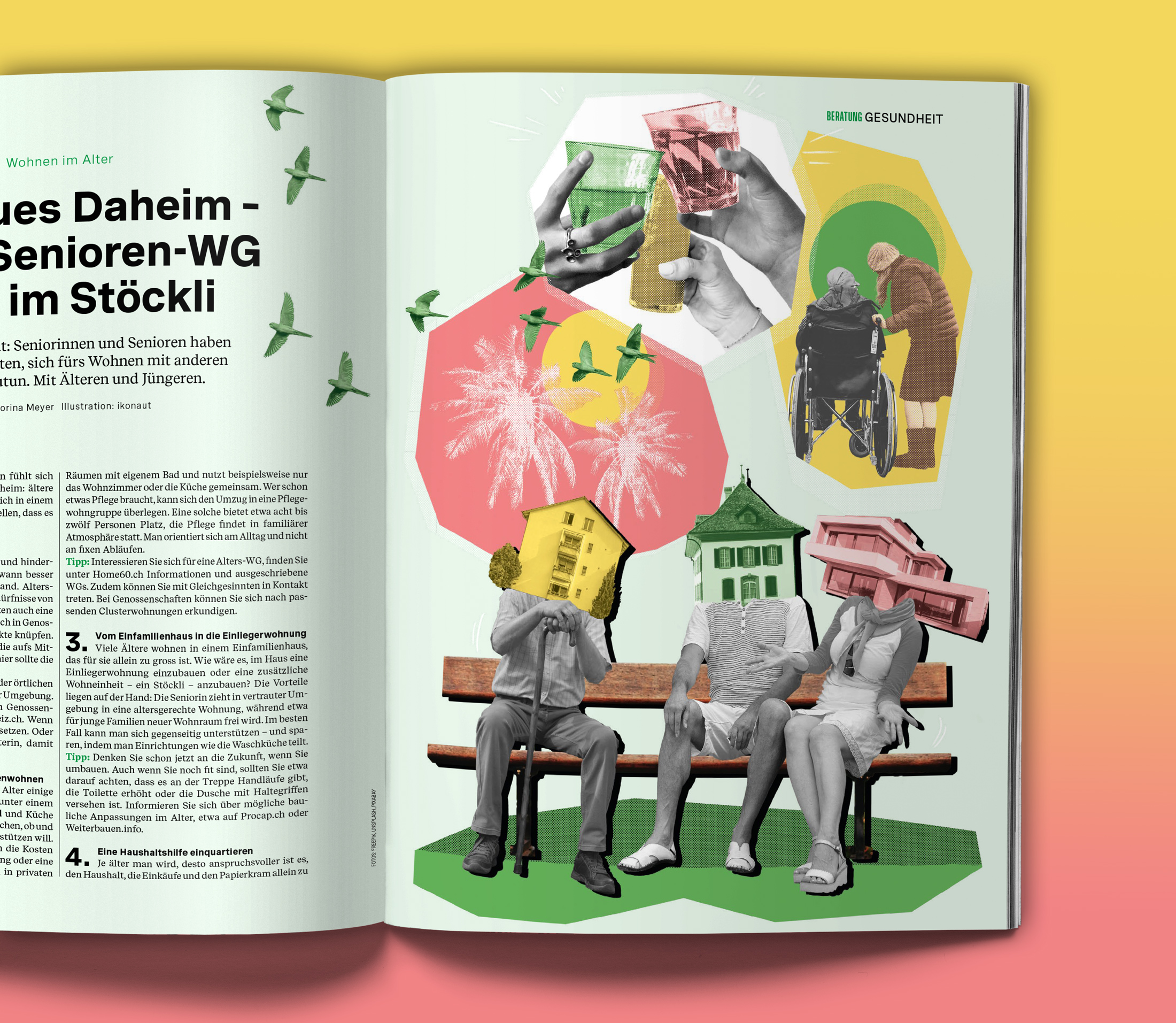 Wohnen, Beobachter, Beratung, ikonaut