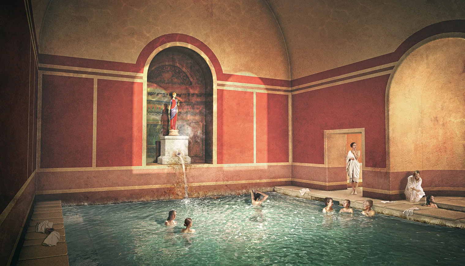 Roemische Apsis, Baden, ikonaut