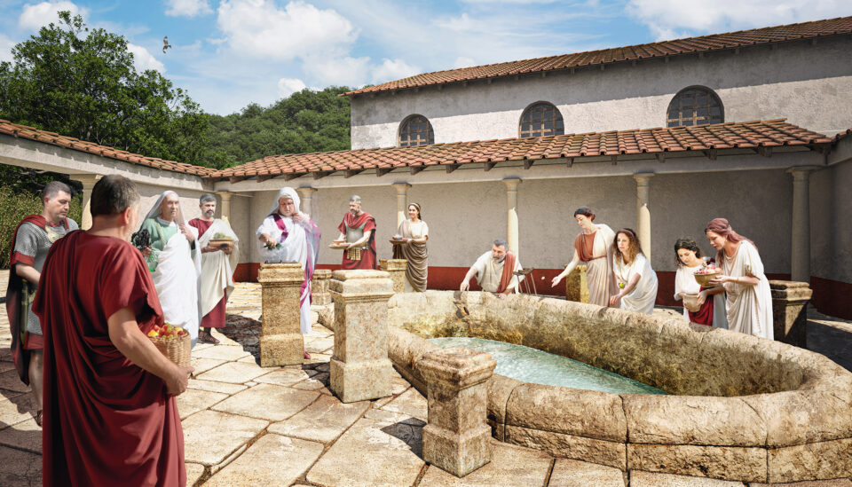 Roemisches Quellheiligtum, Baden, ikonaut