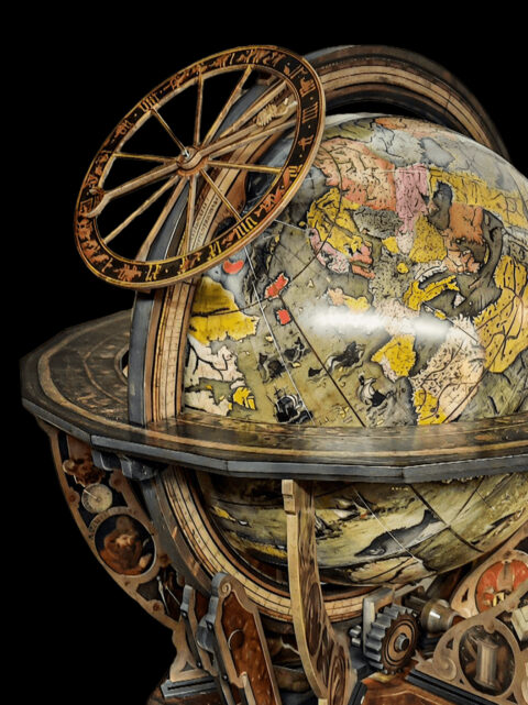 Montage 3D-Print St. Galler Globus