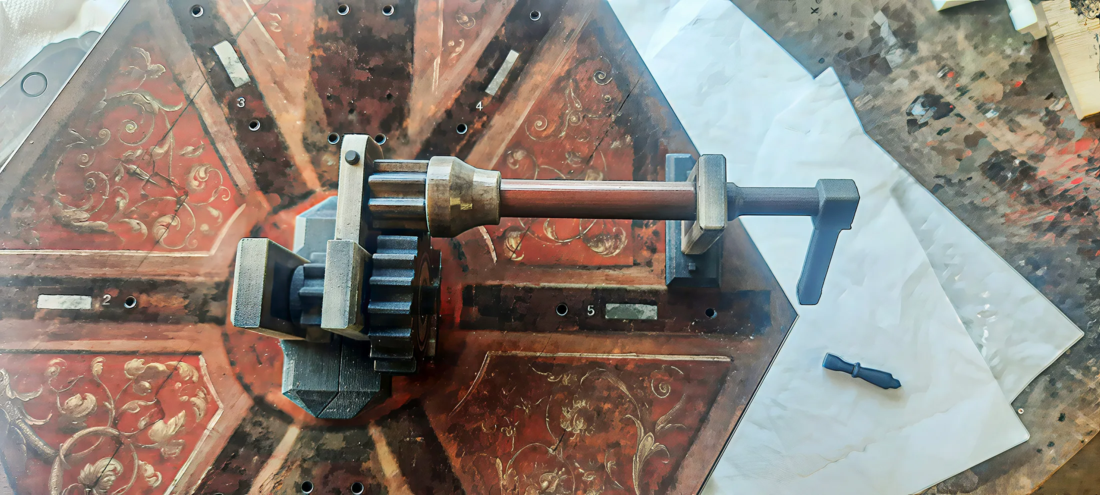 Globus Druck Mechanismus