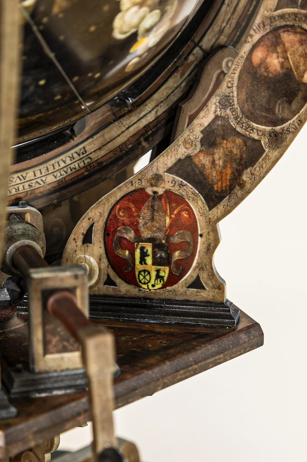 St Galler Globus, Ausstellung, ZB Detail