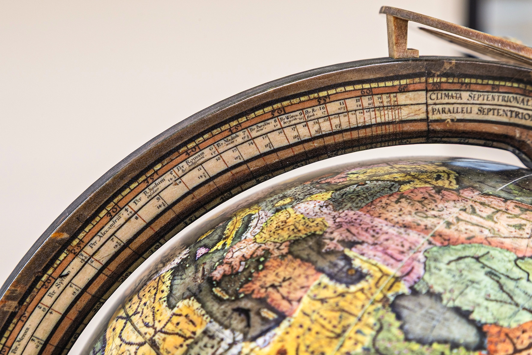 St Galler Globus, Ausstellung, ZB, Detail 03